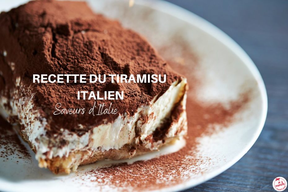 recette tiramisu italien