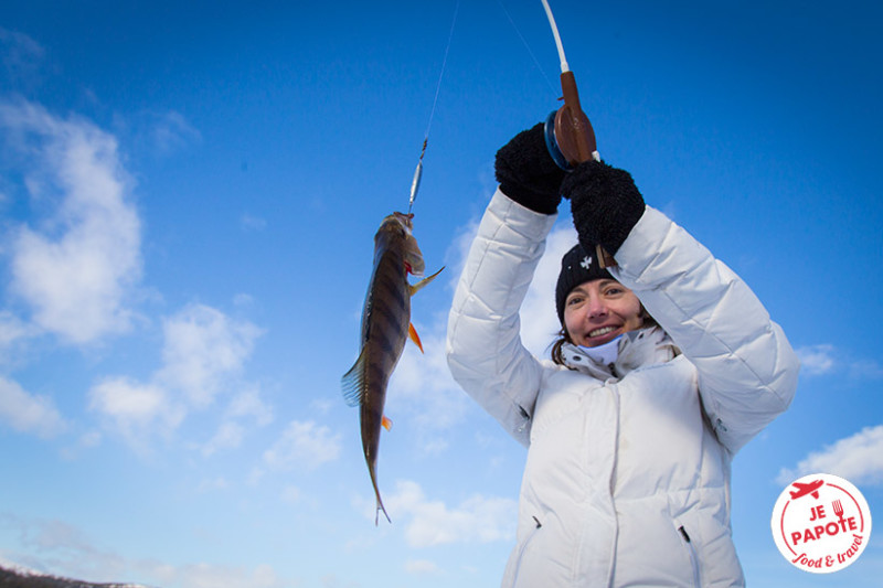 Pêche Sur La Glace En Laponie Je Papote 