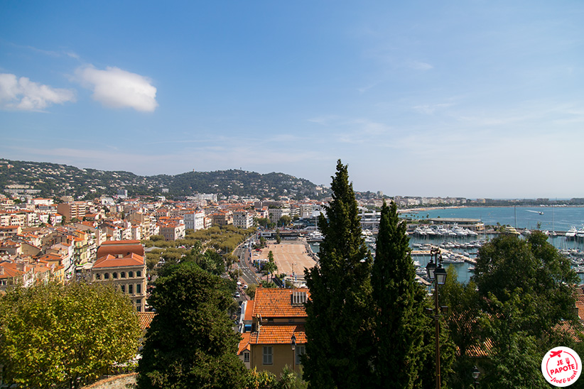 Vue baie Cannes